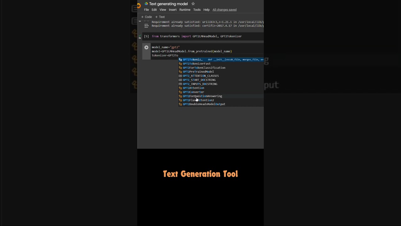 Build Text generation model in 60 seconds #ai #shorts #trending #textgeneration