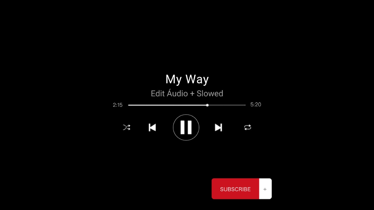Ava Max - My Way (Edit &Aacute;udio + Slowed)