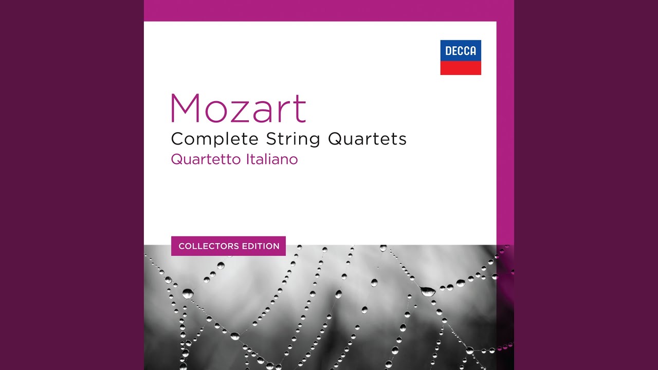 Mozart: String Quartet No. 1 in G, K.80: 1. Adagio