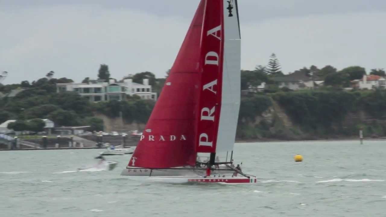 AC45 Racing on the Waitemata with extensions