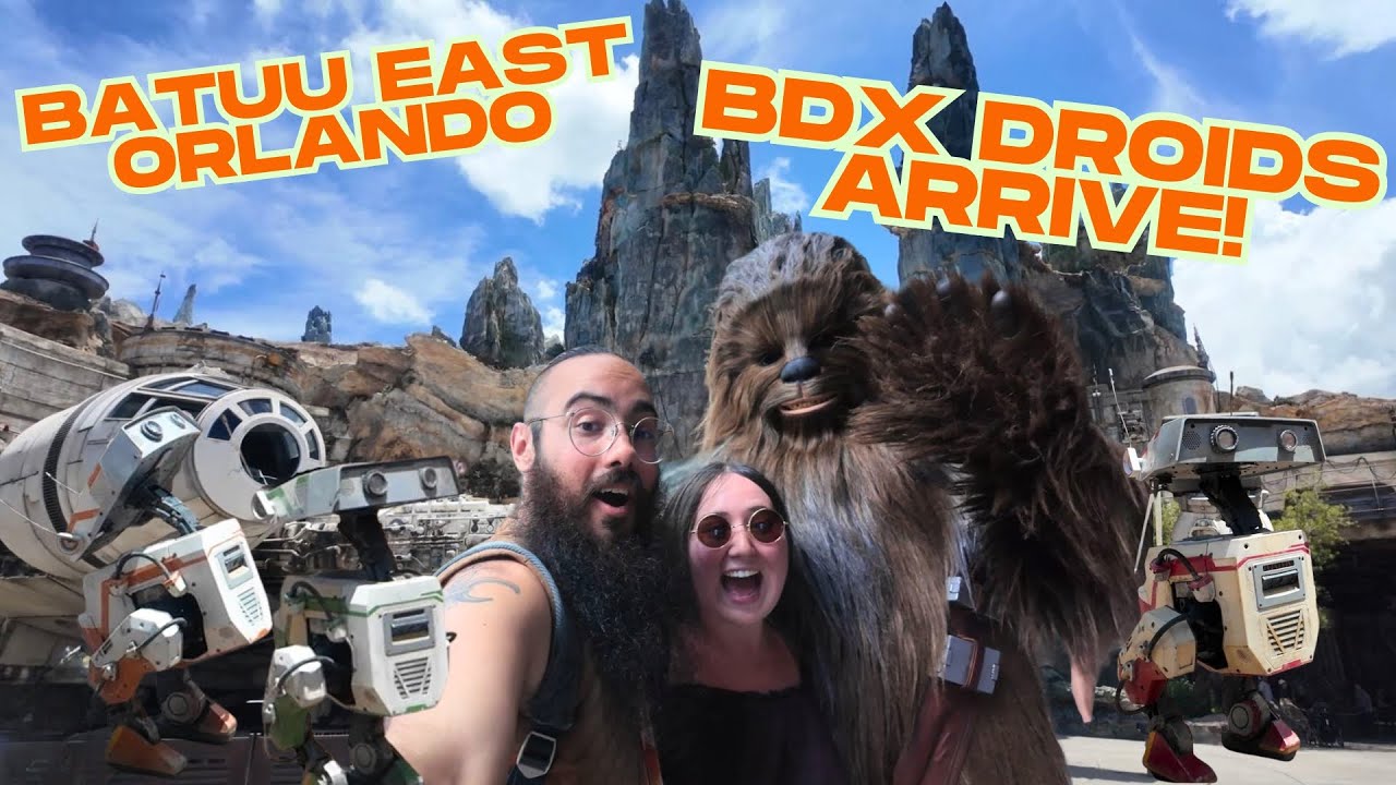 NEW Droids Debut in Star Wars Galaxy’s Edge! 🤖 Disney's Hollywood Studios