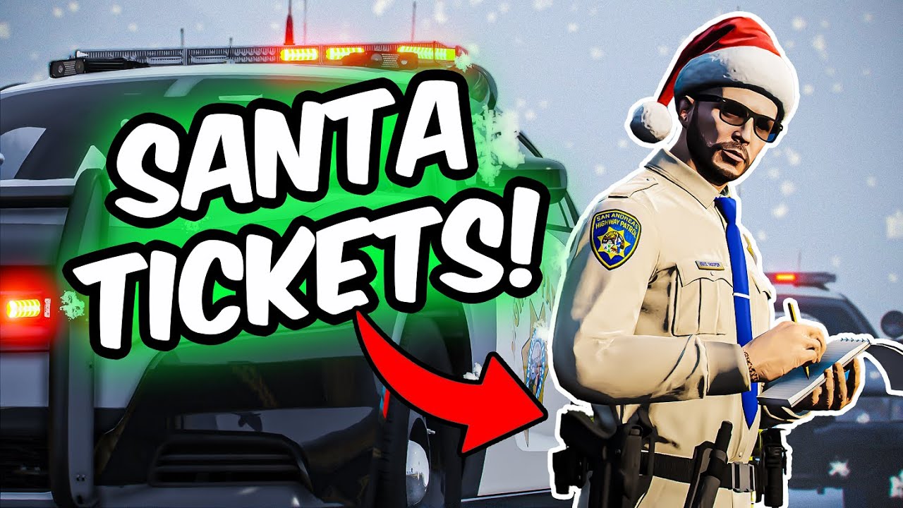 I Wrote Tickets for Christmas in GTARP | DOJRP