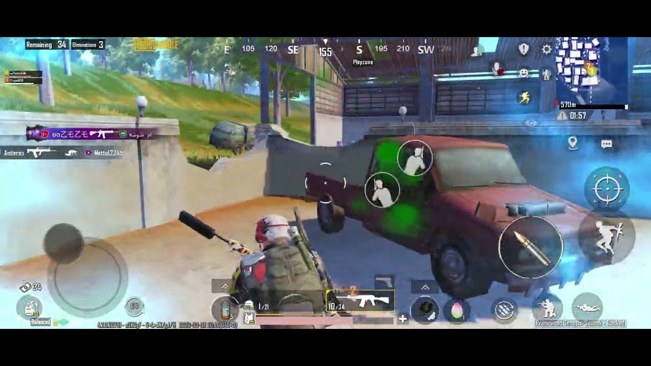 I'm playing PUBG Mobile.