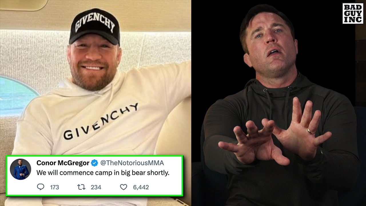 Conor McGregor tweets about training in Big Bear…WHY?