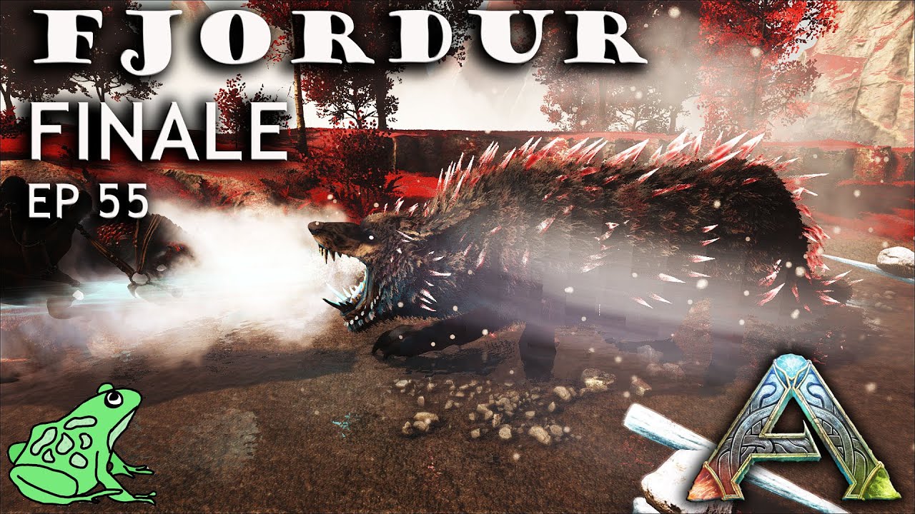 Alpha Fenrisúlfr Fjordur Boss Fight - Ark Fjordur Ep 55 Finale - Ark Survival Evolved Gameplay