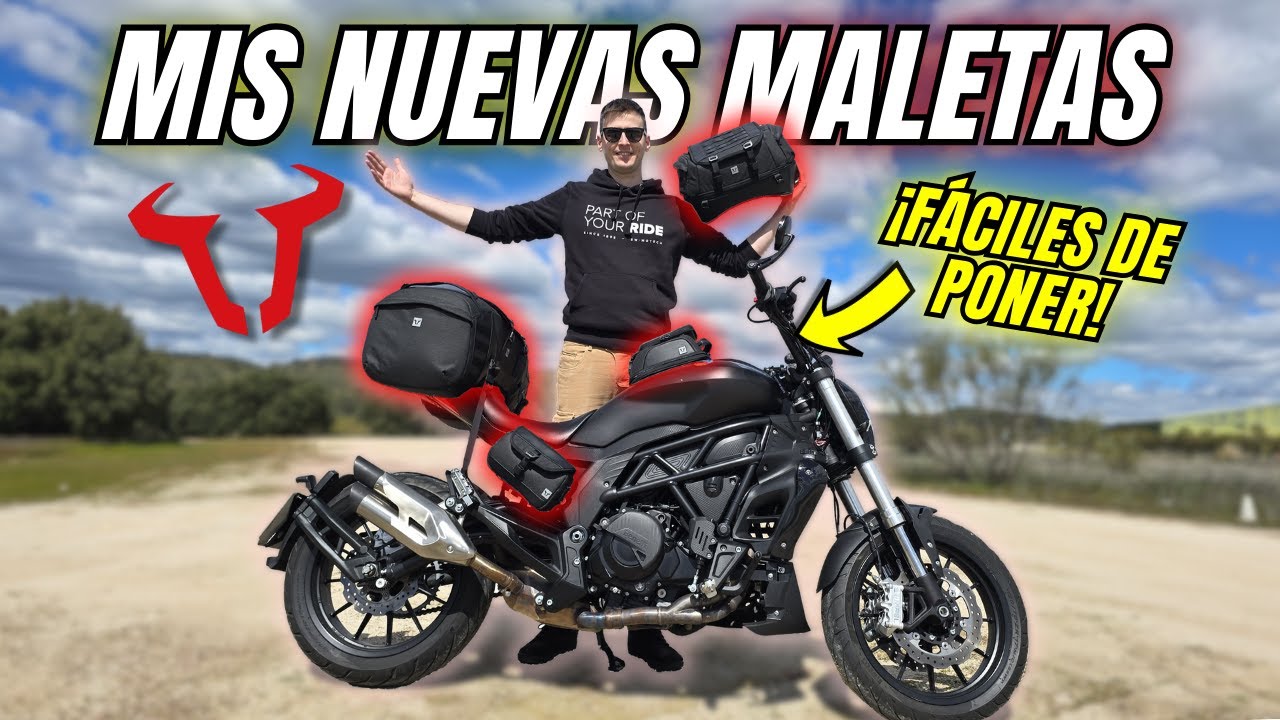 Así EQUIPÉ mi Benelli 502C para VIAJAR! (Valen para cualquier moto) LEGEND GEAR