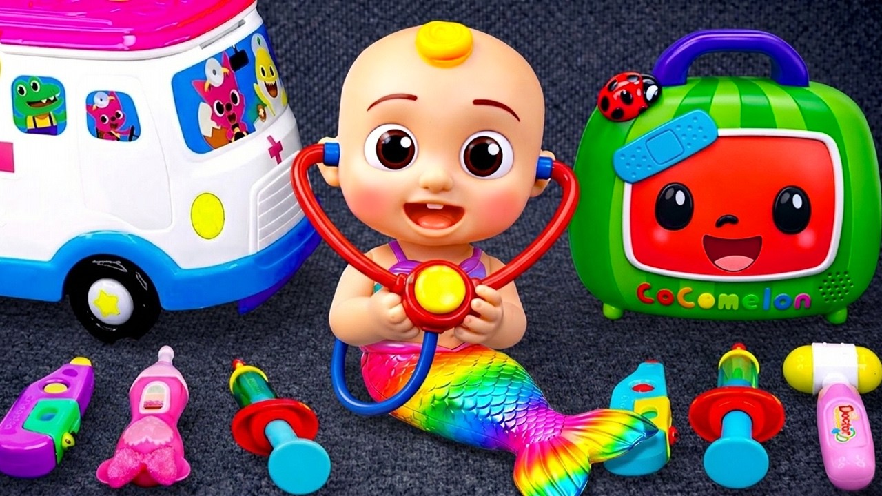 20 Minutes Satisfying Unboxing Medical Box 28Ps & Ambulance Doctor Set | Popo Toys ASMR