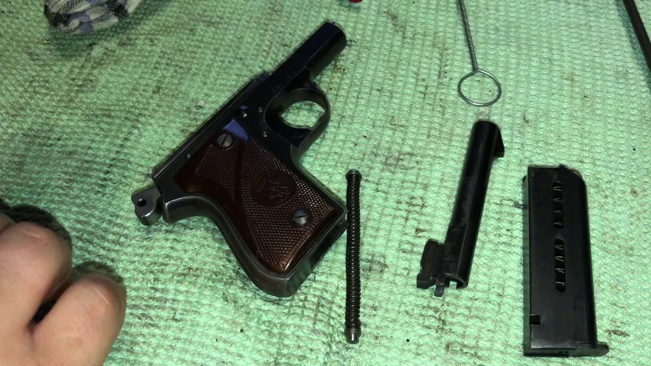Disassemble Unique L Cal 7,65 32ACP