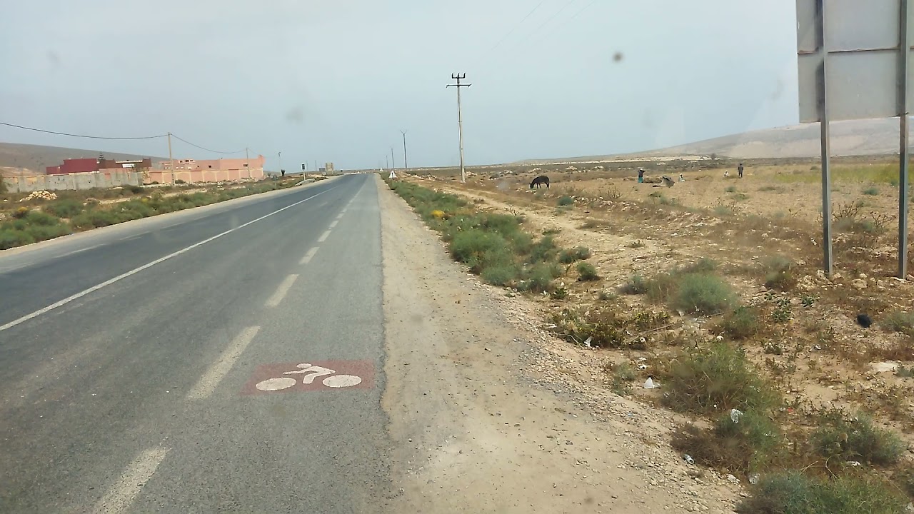الطريق من تزنيت نحو ميرلفت