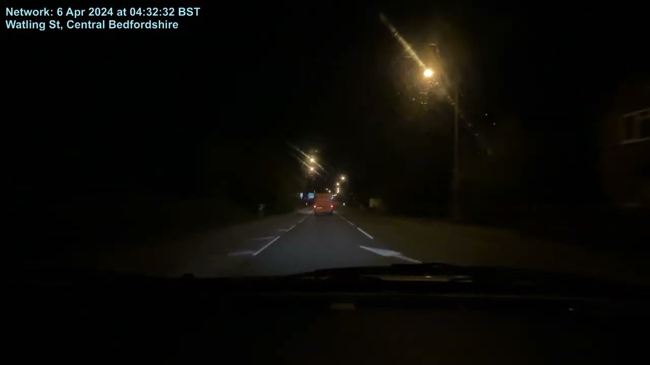 🇬🇧107mins Drive Thru The Night | A5 M1 M25 A3 | No Talking No Music