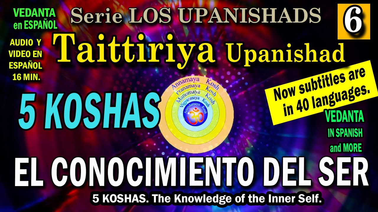 5 KOSHAS. Taitiriya Upanishad