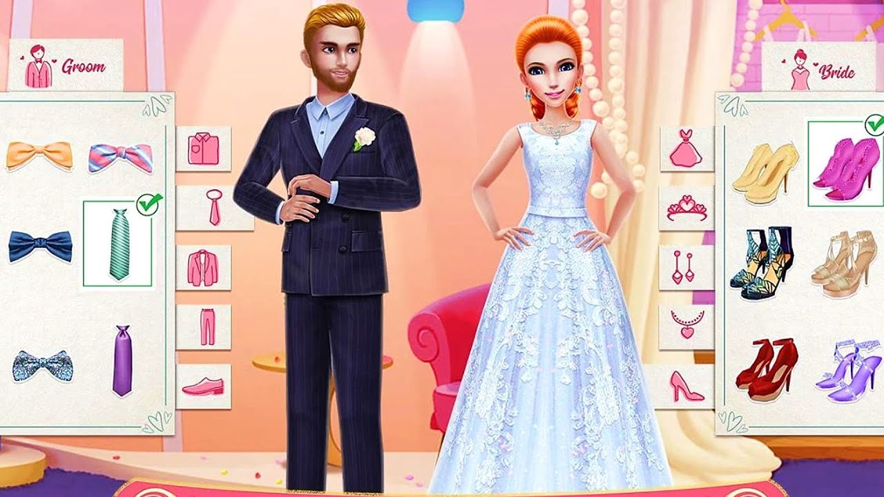 Dream Wedding Planner Game - Dress Up and Makeup #34 New Girls Wedding Game | New update 2023