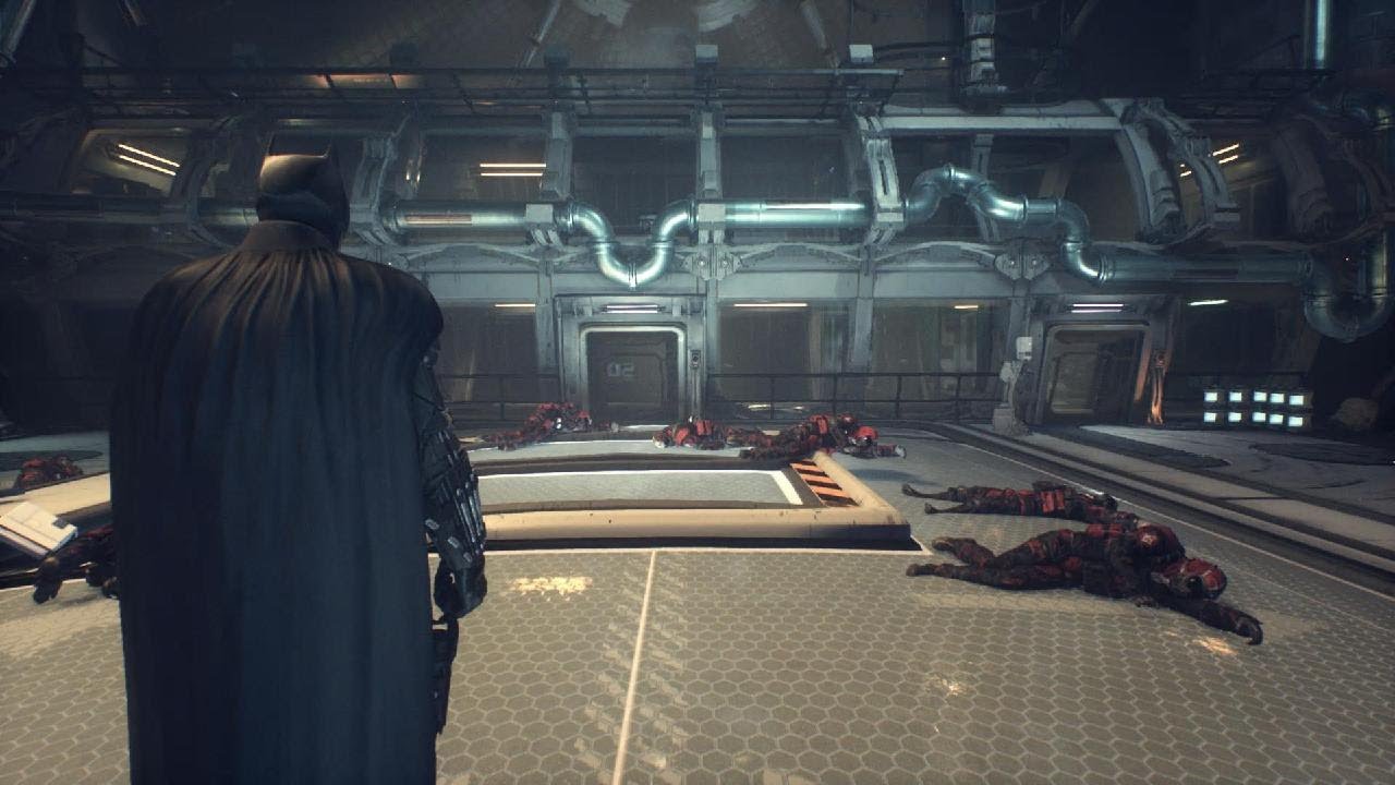 BATMAN: ARKHAM KNIGHT FIGHT SCENE