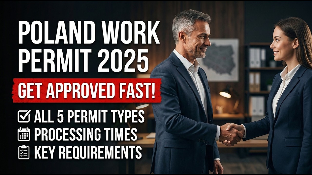 Work permit for a foreigner in Poland (2025): Types, Requirements & How to Obtain