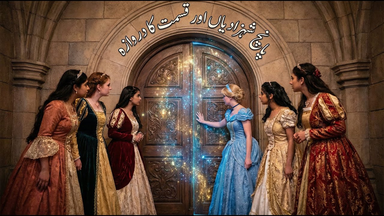 👑 Panch Shahzadiyan Aur Qismat Ka Darwaza ✨ | Ek Jadoo Bhari Kahani