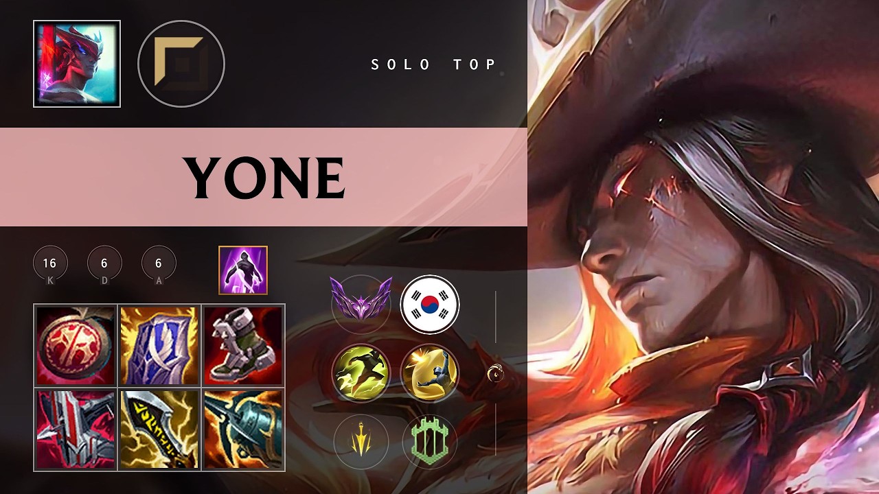 Yone Top vs Rumble - KR Master Patch 26.09
