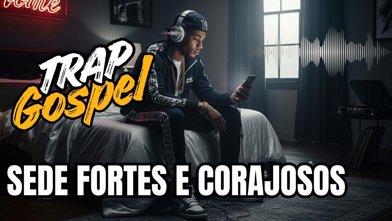 🔥Trap Gospel | Sede fortes e corajosos - Josué 1:9