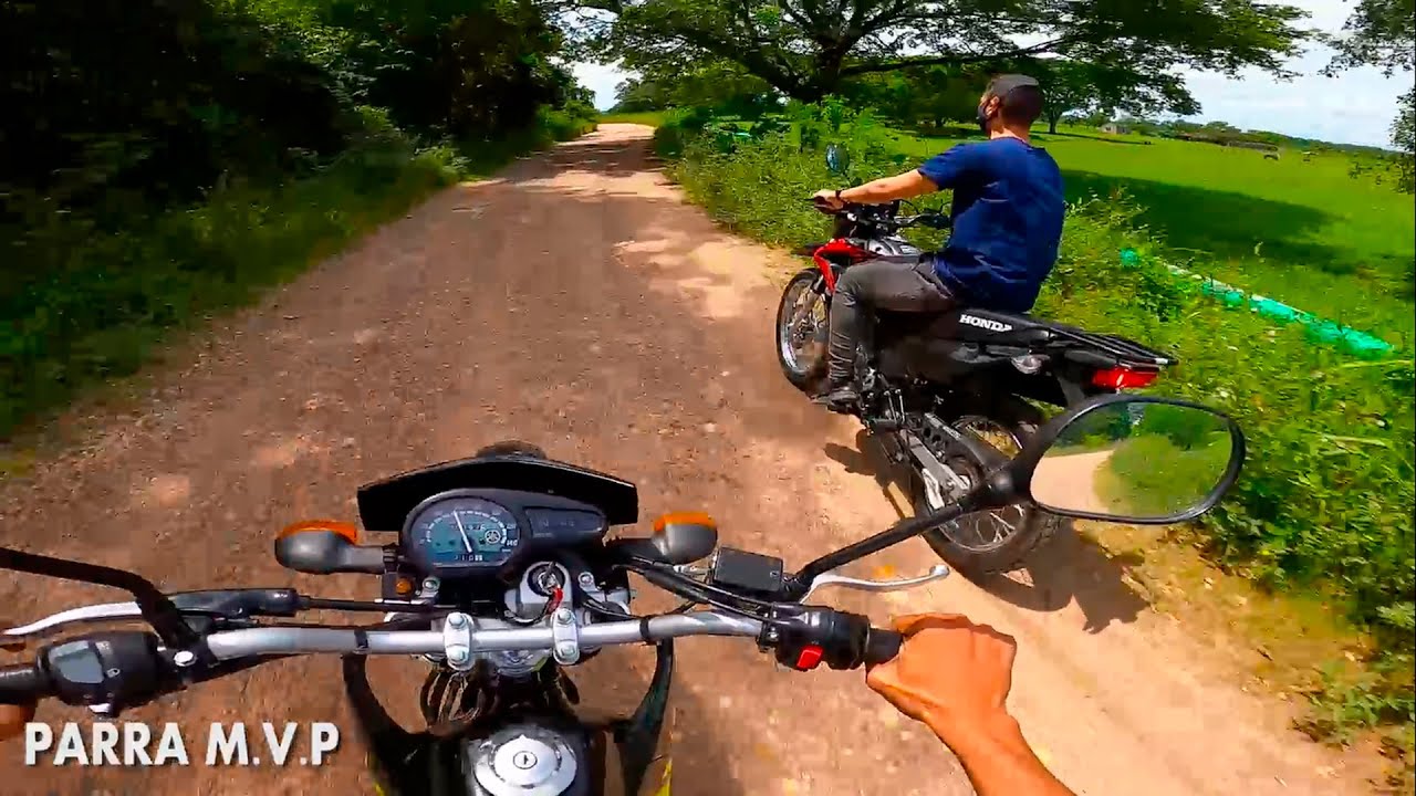 YAMAHA XTZ 125 VS HONDA XR150L / Pique en trocha🔥