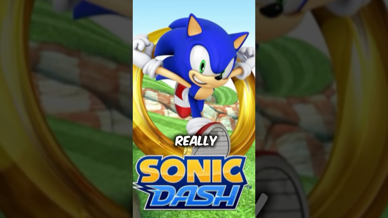 The terrifying truth behind Sonic Dash.😱 #shorts