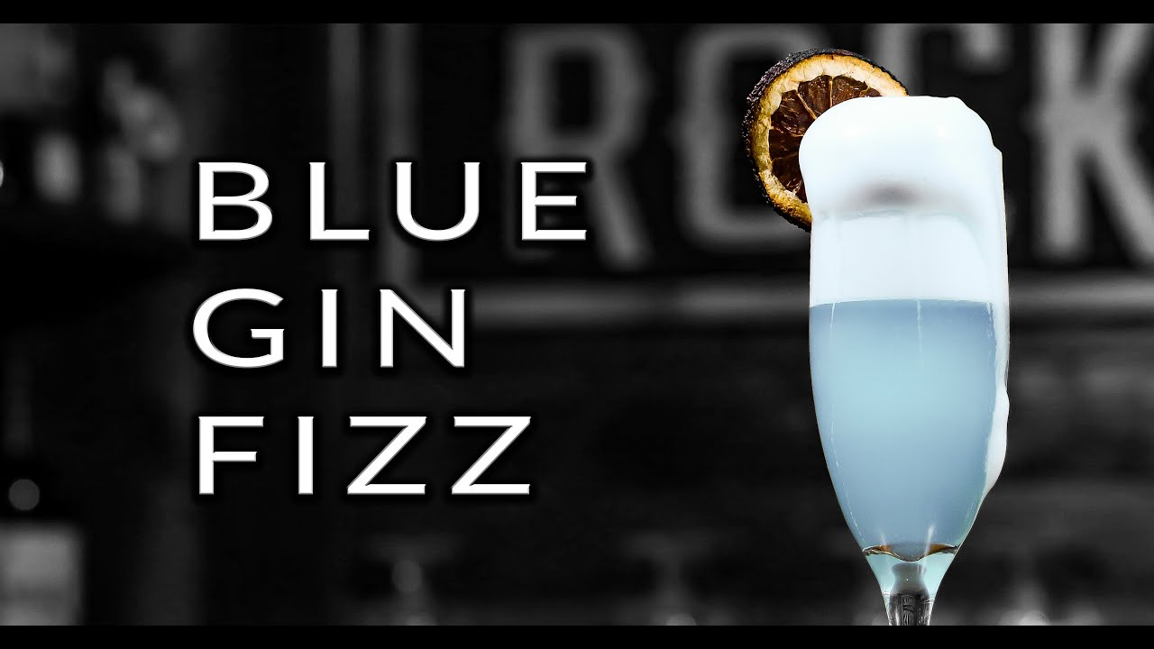 How To Make The Blue Gin Fizz