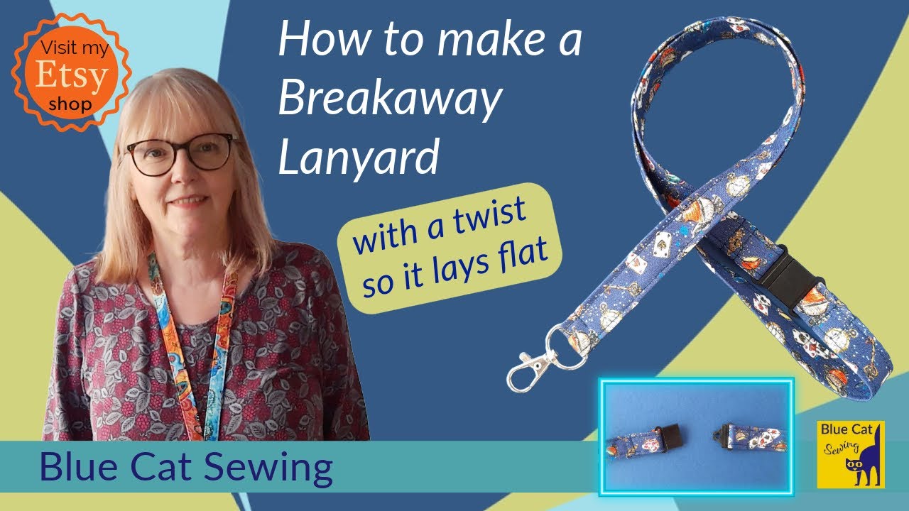 Breakaway Lanyard Sewing Tutorial