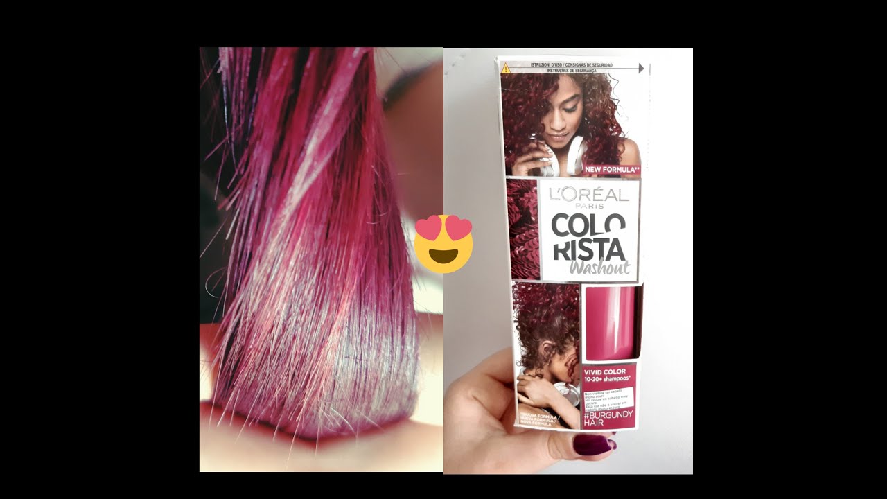 TINGO I CAPELLI DI VIOLA/FUCSIA 🤩 con COLORISTA WASHOUT