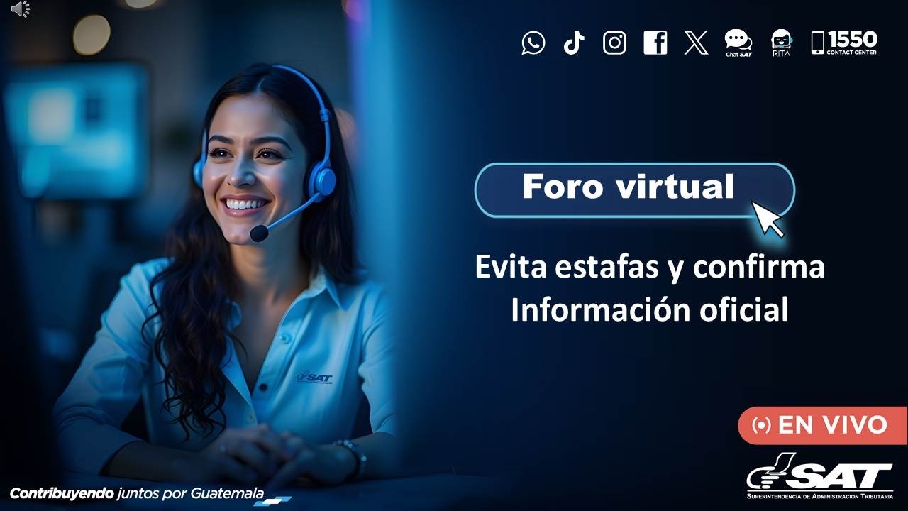 Evita estafas y confirma Información oficial