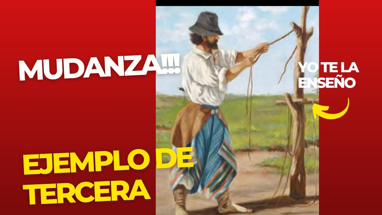 MUDANZA!!! Ejemplo de tercera 🦵