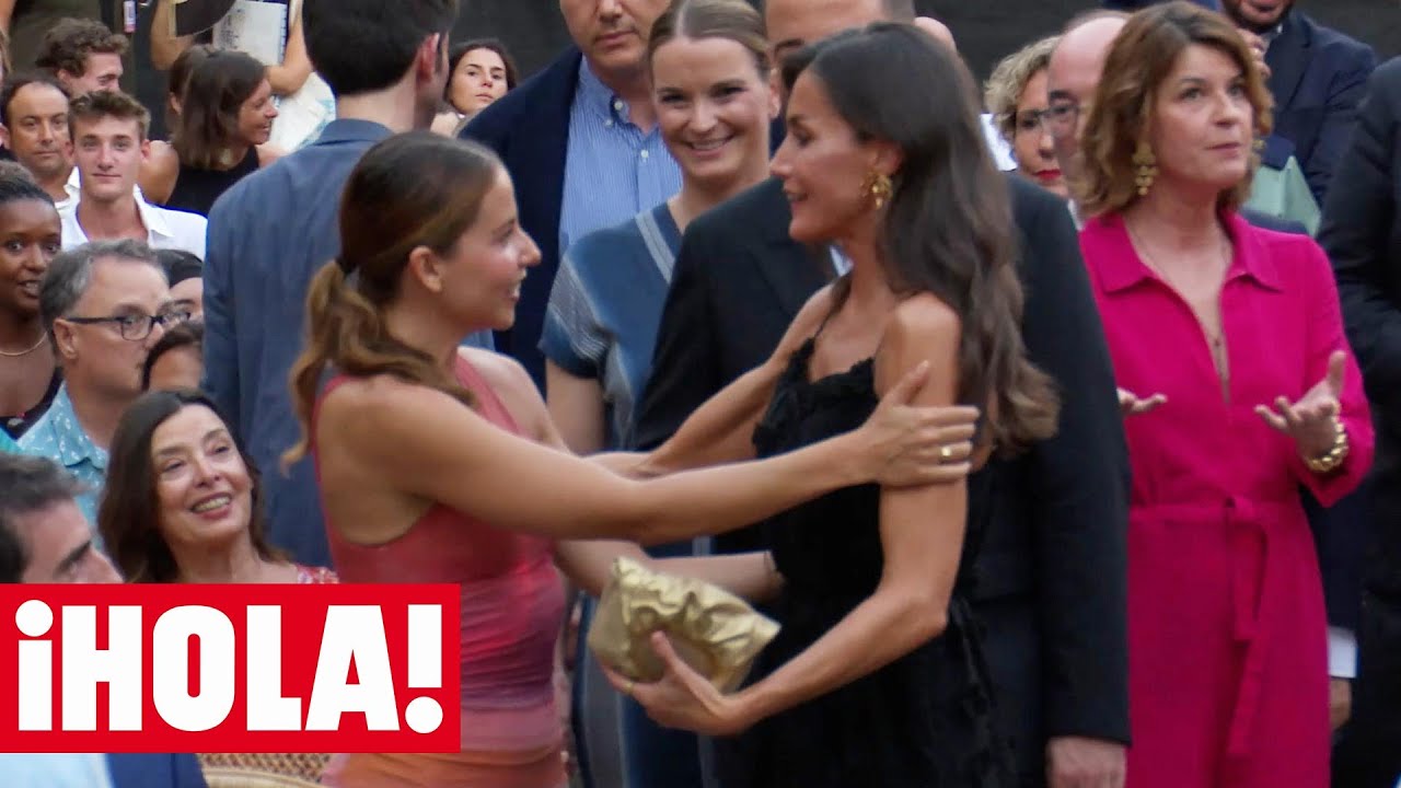 La reina Letizia inaugura su agenda en Palma: una velada de cine y un reencuentro con Irene Escolar