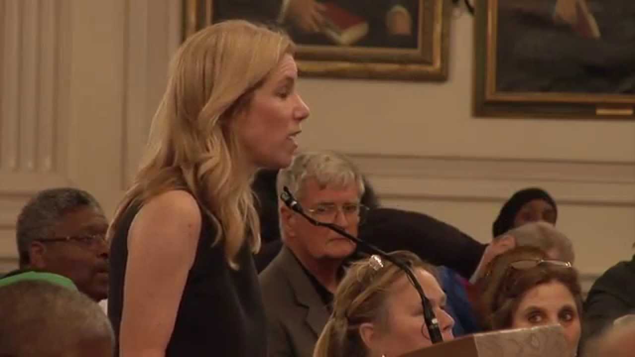 Janice Schacter testifies before the New York Commission on Statewide Attorney Discipline
