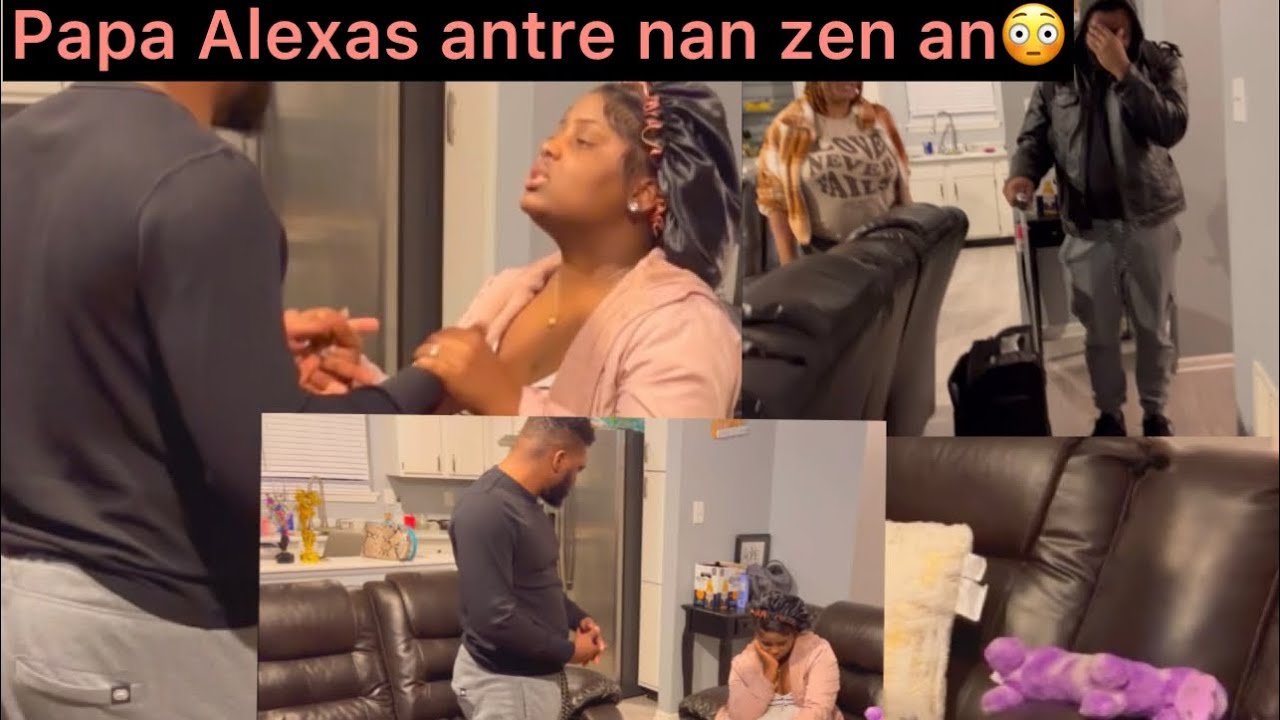 Alexas pral marye ak yon nèg pou rezidans bèlmè Alexas a met Brown deyò anba nèj (prank)