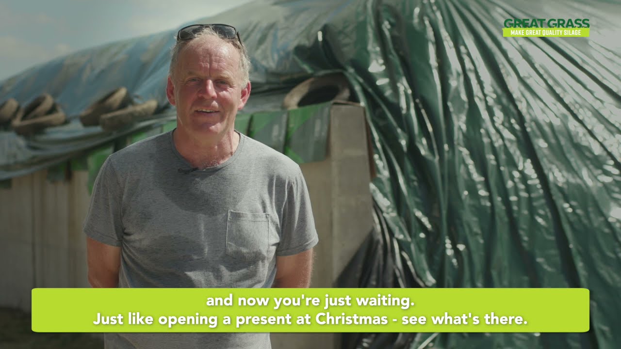 Laois farmer trails premium silage covers to make quality silage