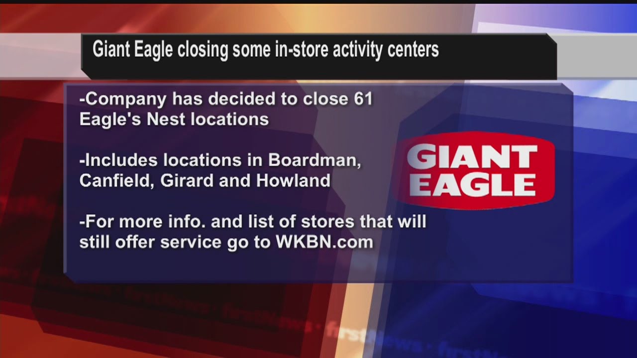 Giant Eagle closing childcare