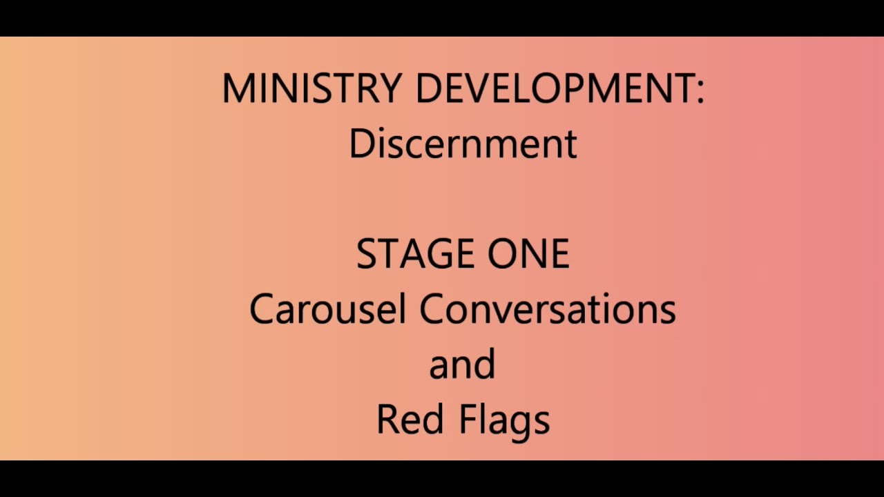 Ministry Development: Discernment