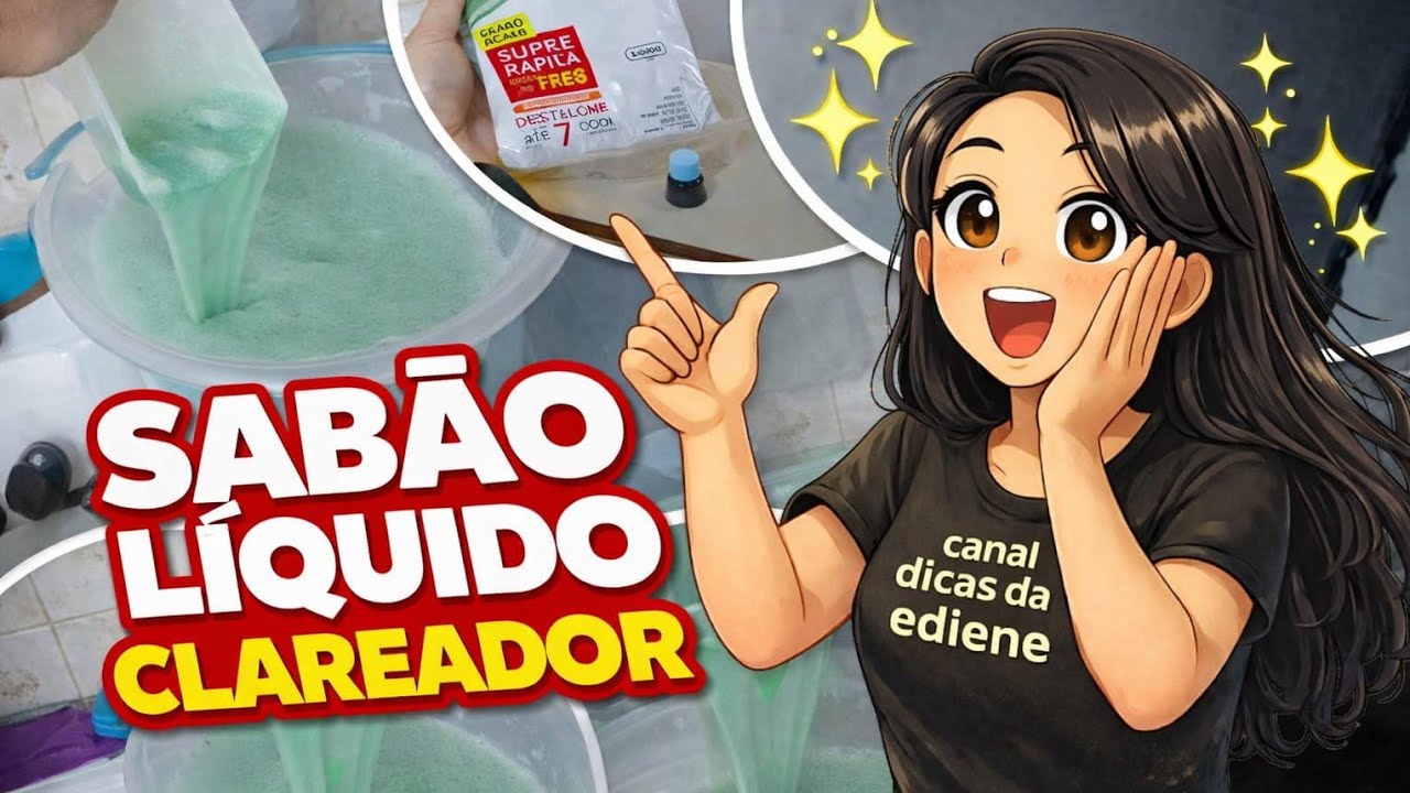 COMO FAZER UM SABÃO CLAREADOR COM DESCOLORANTE 