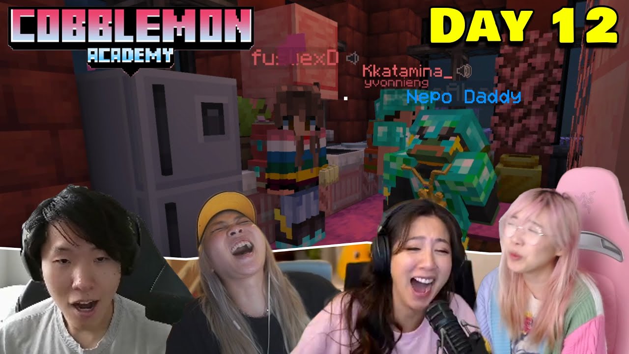 Best of Abe's Cobblemon Academy Day 12 ft. Toast, Sykkuno, LilyPichu, Yvonnie, Masayoshi & more