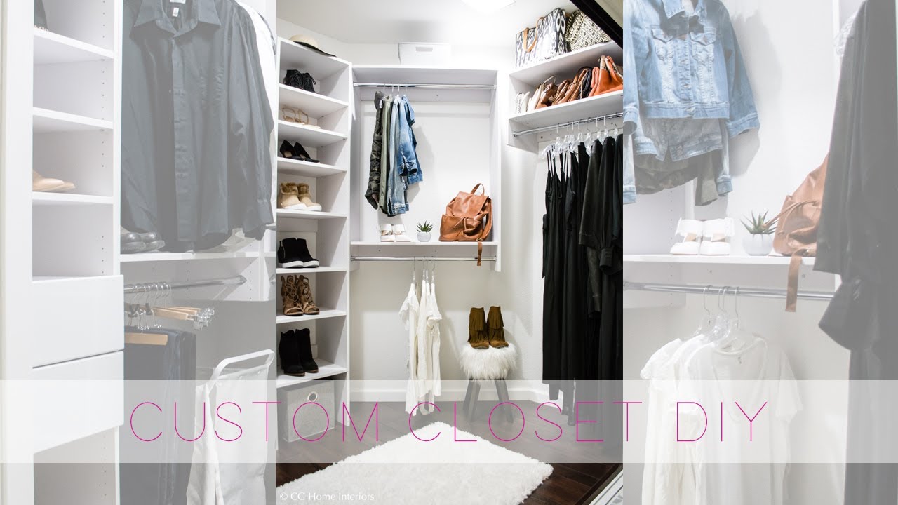 Easy Custom Closet DIY with Modular Closets