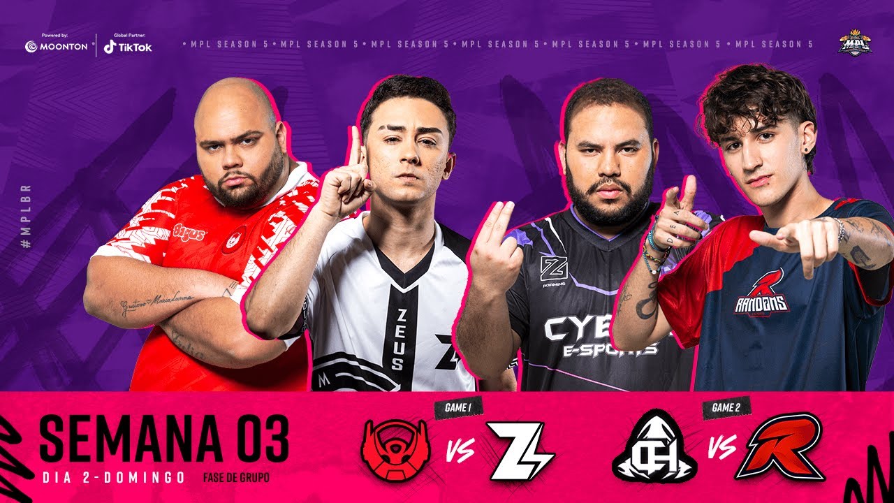 MPL BRASIL S5 Regular season AO VIVO | Semana 3 Dia 2 | Mobile Legends : Bang Bang #MPLBR