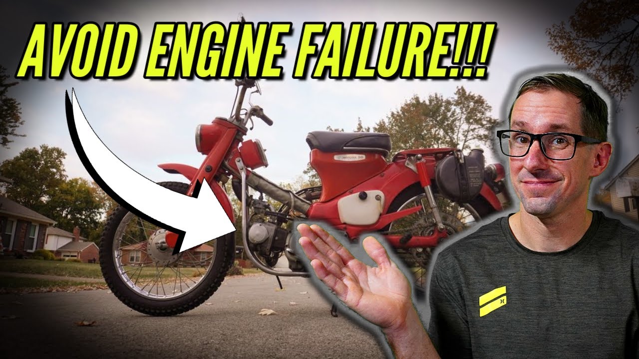 ВСЕГДА делайте ЭТО на старых мотоциклах Honda - Honda CT90 1968 года, центробежный фильтр и замен...