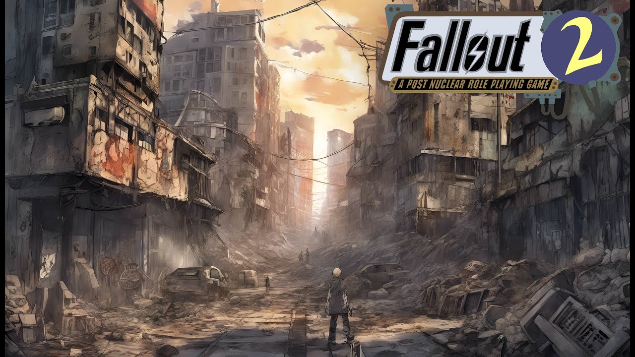 City Of The Dead - Fallout 2 | Post Apocalyptic Ambient Music 1 Hours