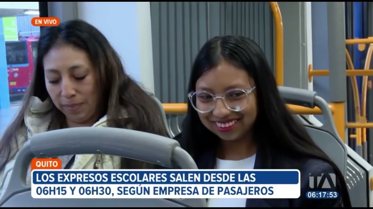 Expresos escolares operan en el Trolebús y la Ecovía 010925TA