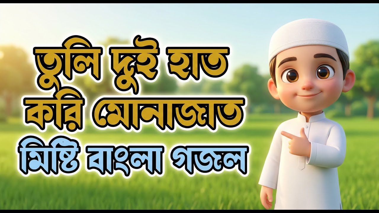তুলি দুই হাত করি মোনাজাত | Islamic Kids Song | মিষ্টি বাংলা গজল