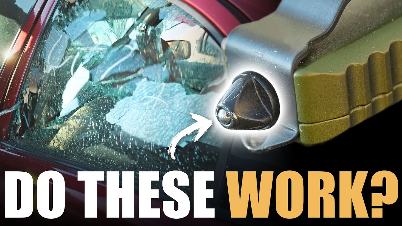 Do Glass Breakers Even Work? | Breaking Windows With Knives For 