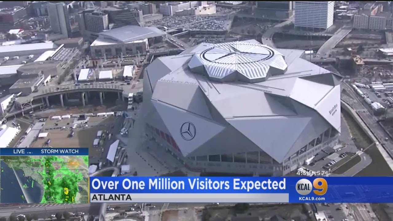 Security Ramped Up At Mercedes-Benz Stadium For Super Bowl