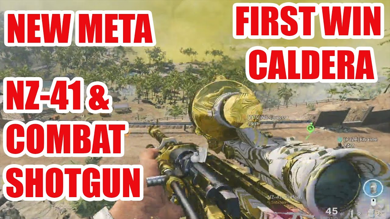 Noul Meta Sezonul 1 Warzone Pacific si Primul Win pe Noua Harta Caldera *20 BOMB Kill Game*