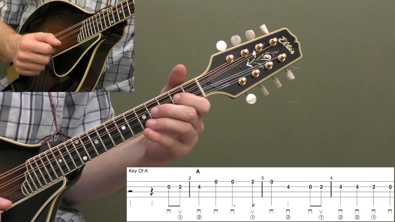 Oh! Susanna | Beginner Bluegrass Mandolin Lesson With Tab