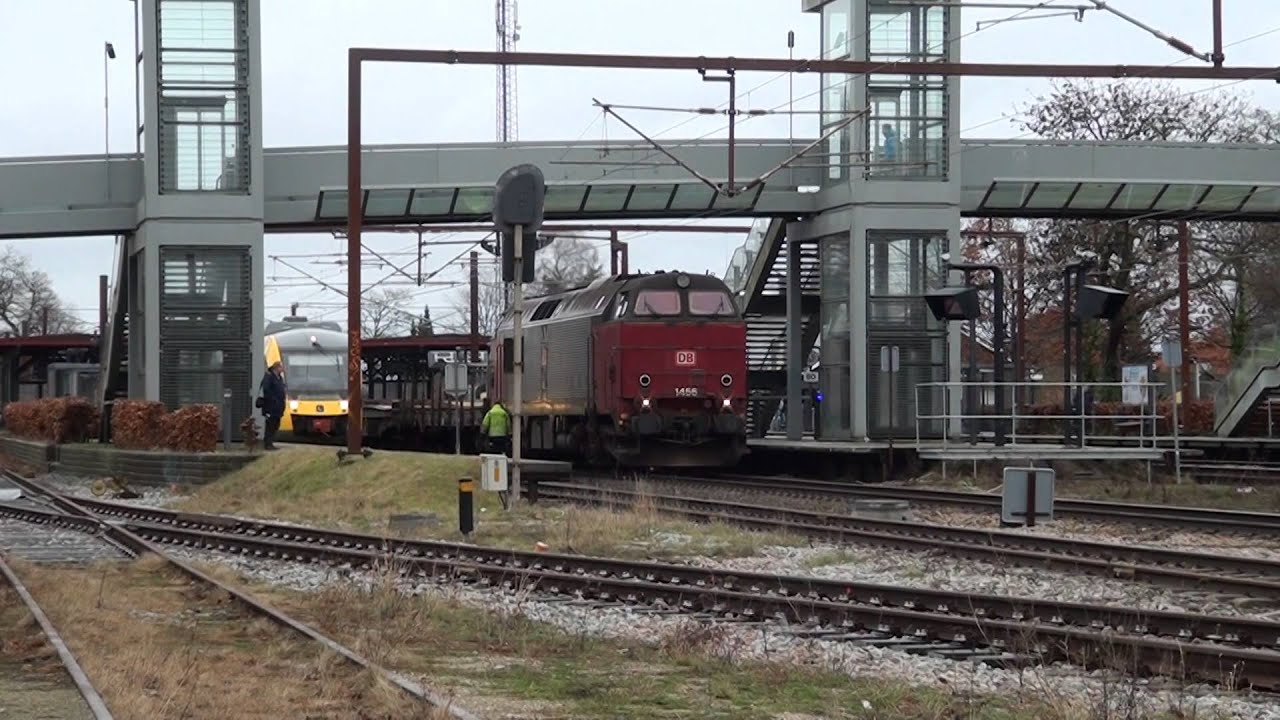 MZ 1456 med ståltoget lørdag 30-01-2016