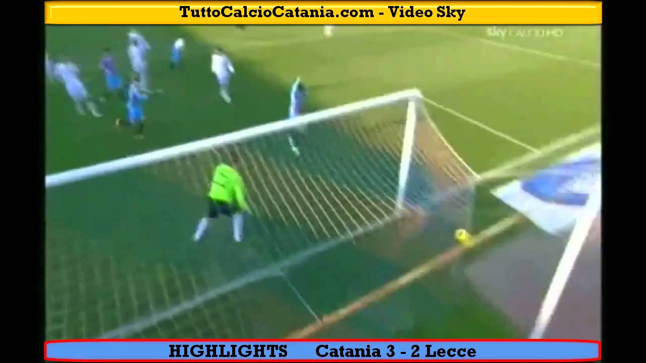 Serie A 2010/2011: Catania 3 - 2 Lecce