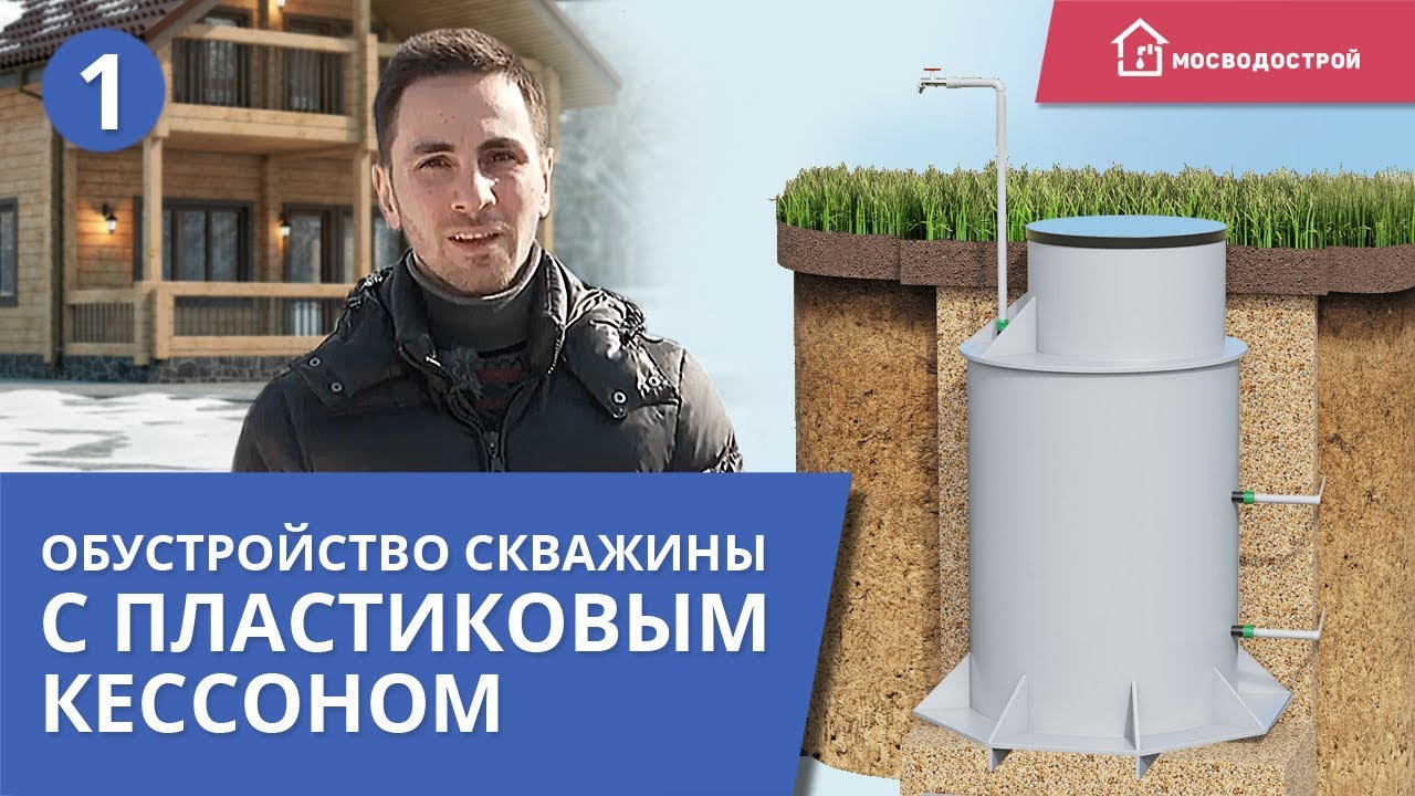 Обустройство скважины пластиковым кессоном. Как правильно установить кессон?