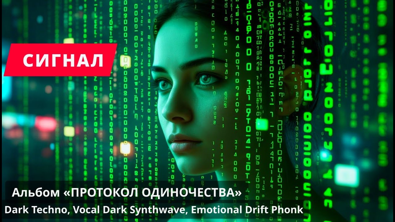 «СИГНАЛ» — Dark Techno, Vocal Dark Synthwave, Emotional Drift Phonk